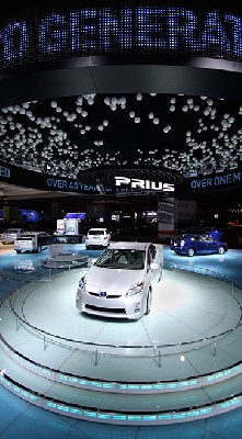 Toyota Prius車展